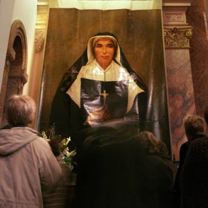 mother guerin in the church